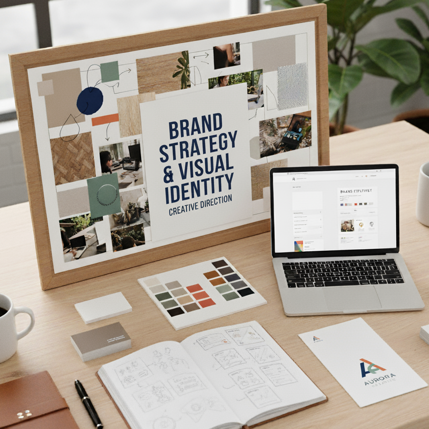 Brand identity guidelines and logo in India
