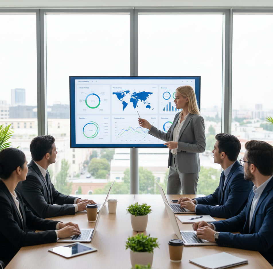 Team running performance ad campaigns