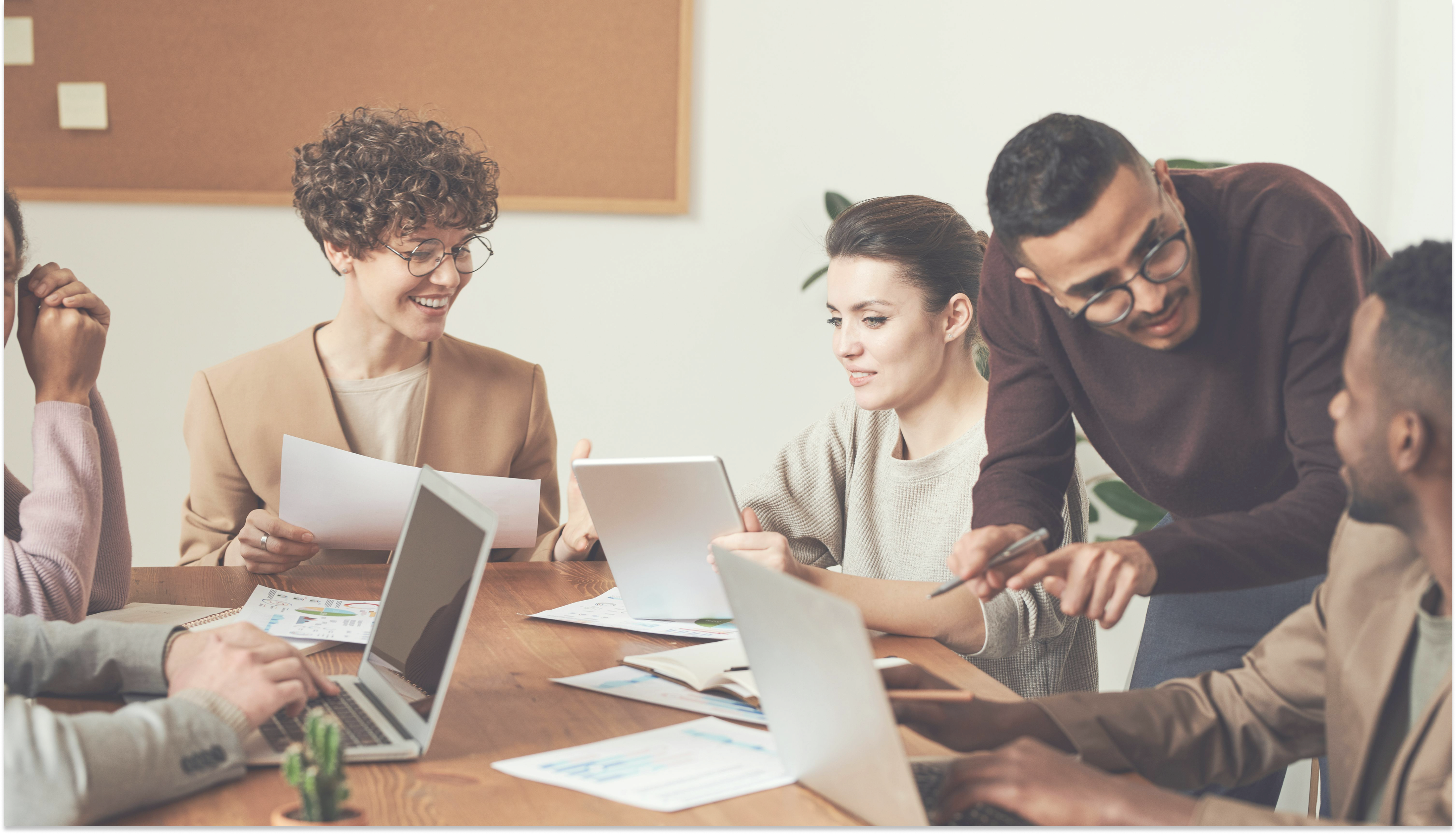 Contact us background - team collaboration